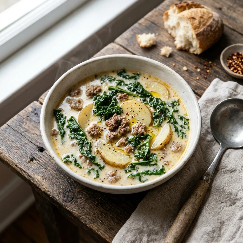 Easy Zuppa Toscana Soup Ready in 50 Minute