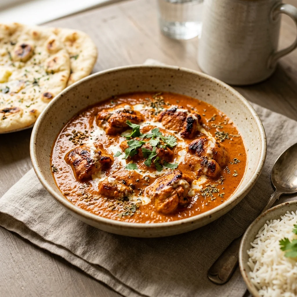 Easy Butter Chicken with Creamy Tomato Sauce