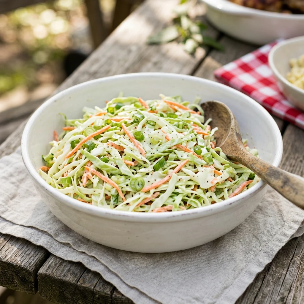 Easy Coleslaw Recipe That Stays Crisp for Days