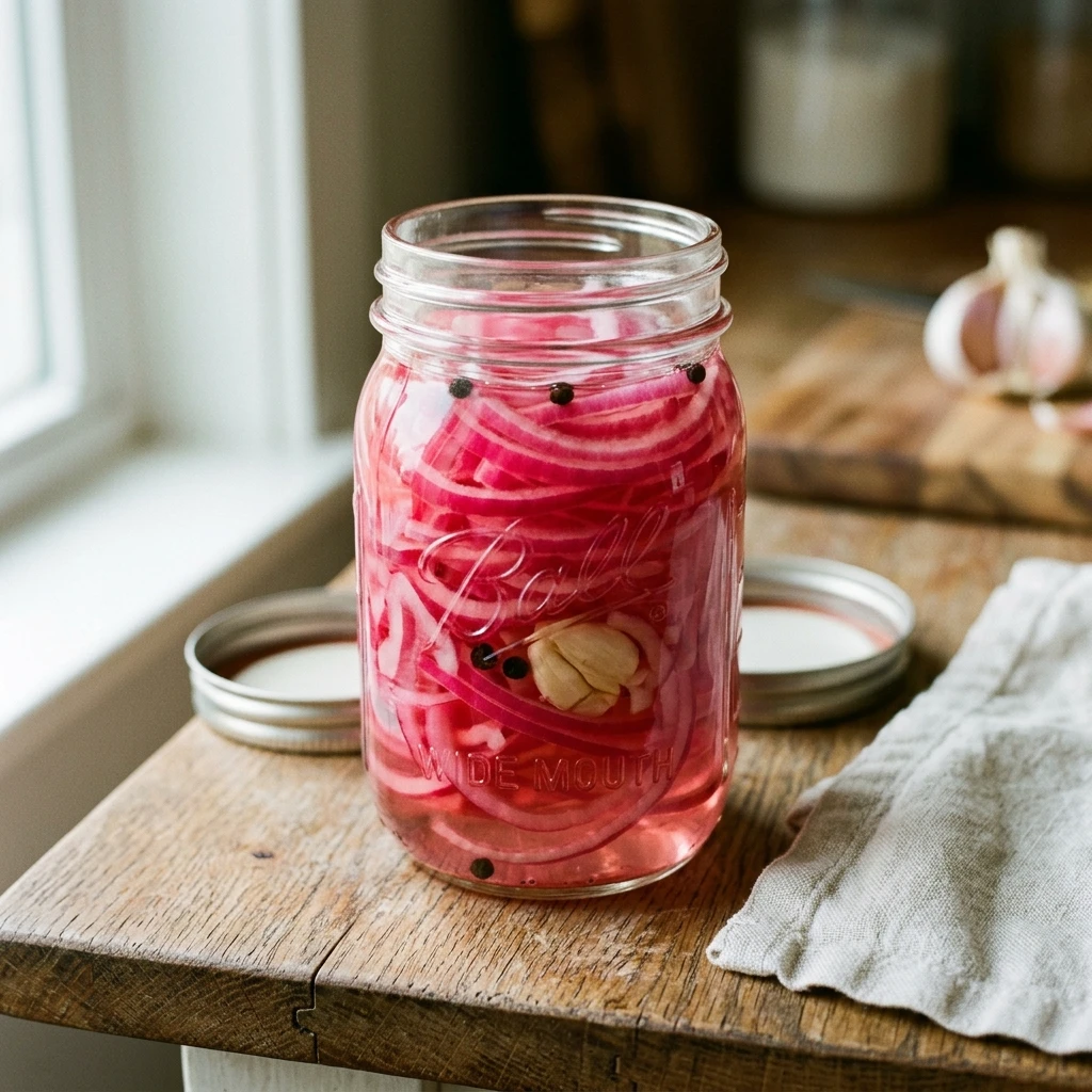 Easy Pickled Red Onions Ready in 45 Minutes