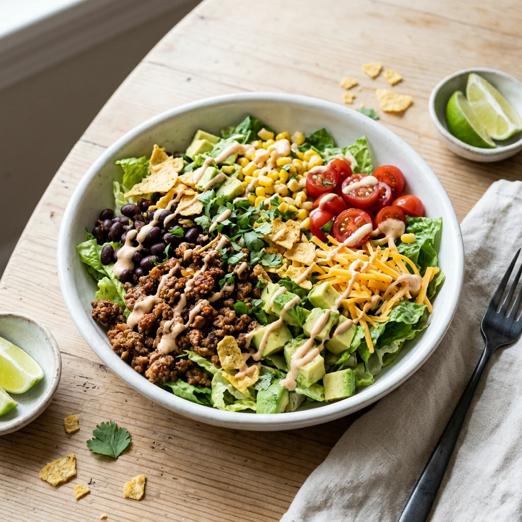 Easy Taco Salad Ready in 40 Minutes