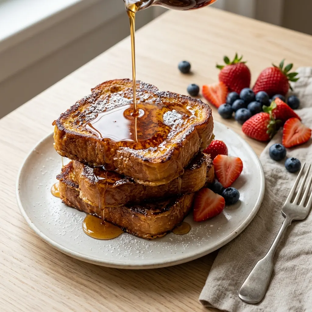 Easy French Toast Recipe Ready in 25 Minutes